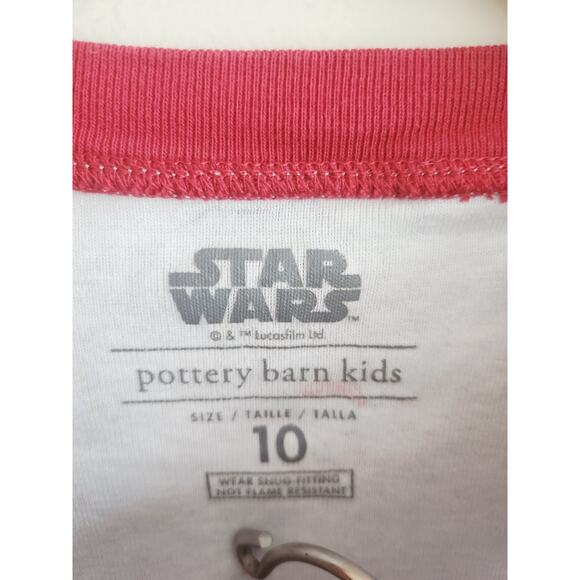 10 Pottery Barn Kids Star Wars pjs - Picture 2 of 4